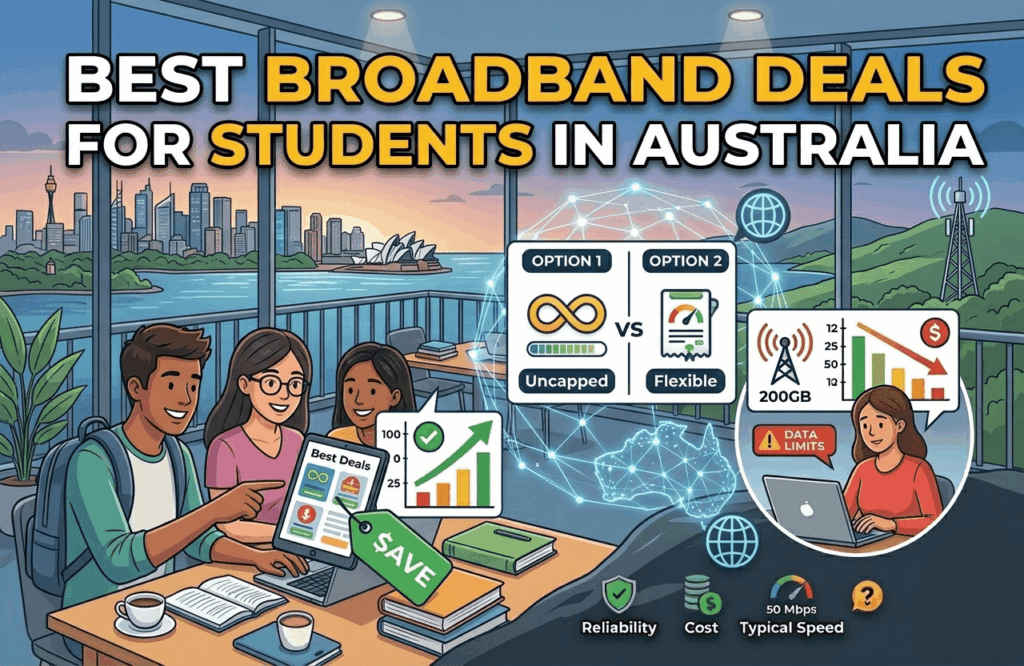 Best Broadband Deals for Students in Australia 13 Best Broadband Deals for Students in Australia