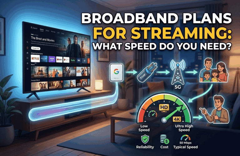 Broadband Plans for Streaming: What Speed Do You Need?