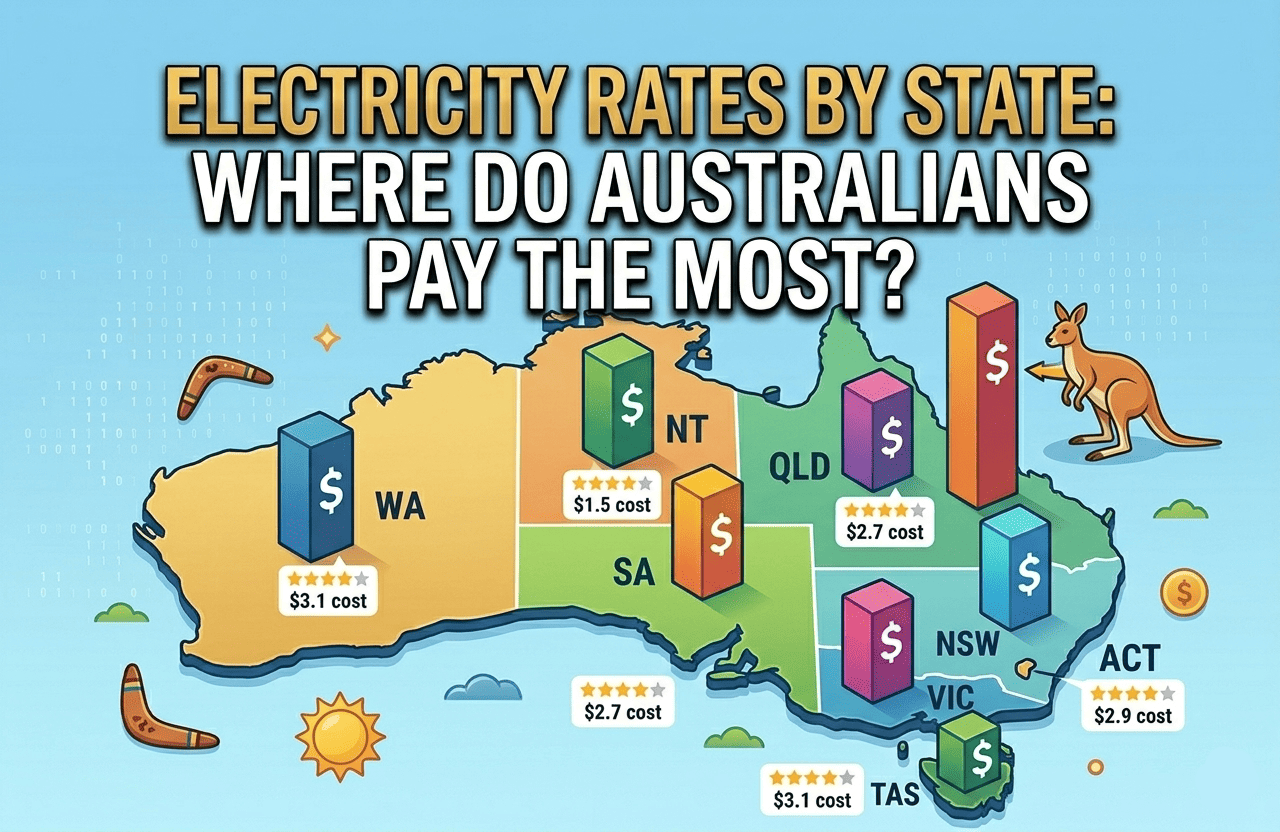 Electricity Rates by State Where Do Australians Pay the Most