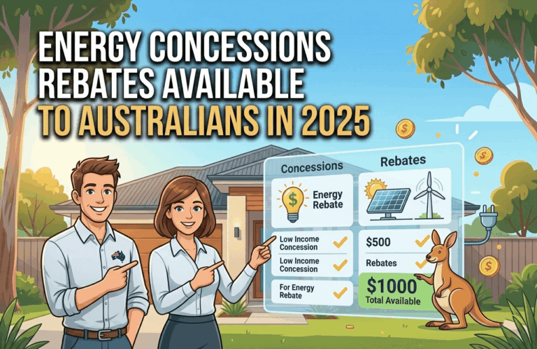 Energy Concessions and Rebates Available to Australians in 2025