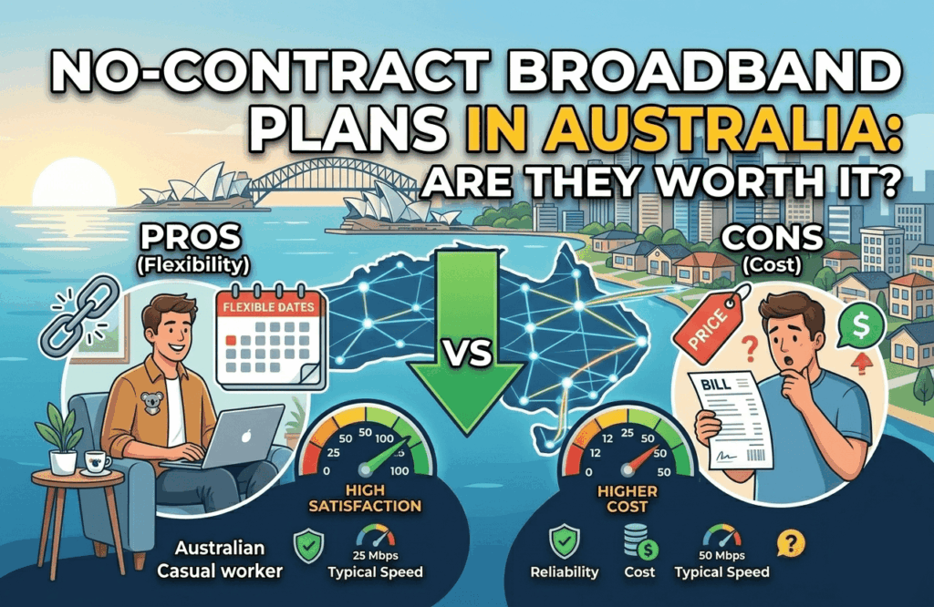 No Contract Broadband Plans in Australia Are They Worth It