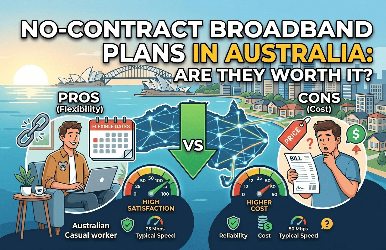 No Contract Broadband Plans in Australia Are They Worth It