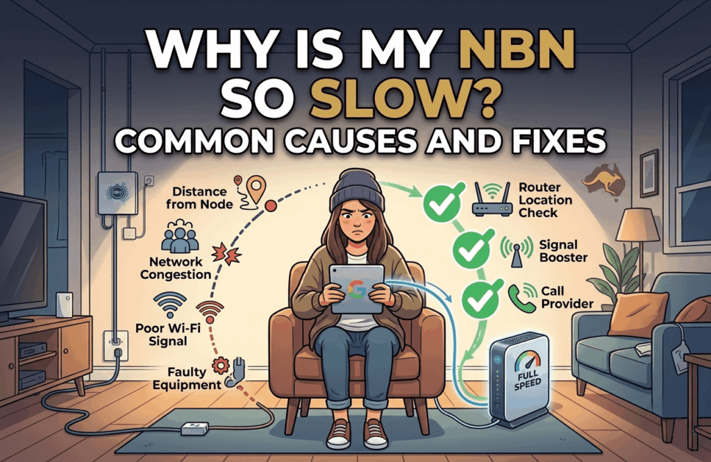 Why Is My NBN So Slow Common Causes and Fixes