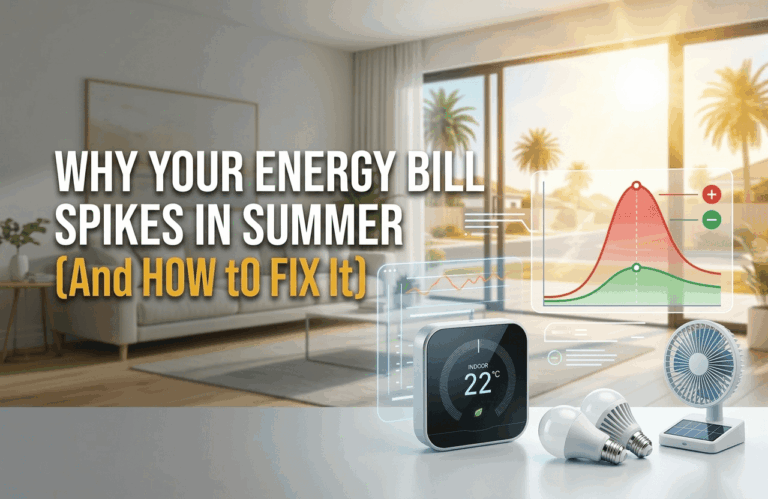 Why Your Energy Bill Spikes in Summer (And How to Fix It)